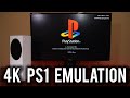 DuckStation 4K PS1 Emulator is awesome on the Xbox Series S | MVG