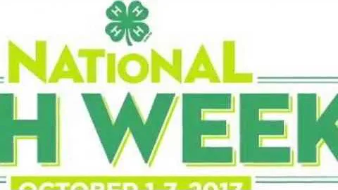 Celebrating national 4-H week 2017