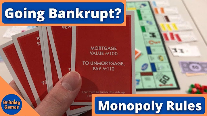 Bankructwo w Monopoly? | Co się dzieje, gdy gracz bankrutuje?