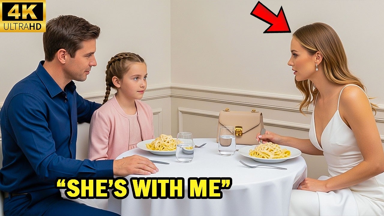 “She’s With Me” — Single Dad Spoke Calmly, The Billionaire Heiress Stood Frozen at the Table