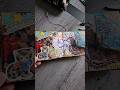 Junk journal with me and enjoy the asmr and the sounds of the birds singing in the background #asmr