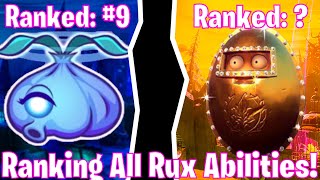 Ranking All Rux Abilities From Worst To Best! (Plants vs. Zombies Garden Warfare 2)