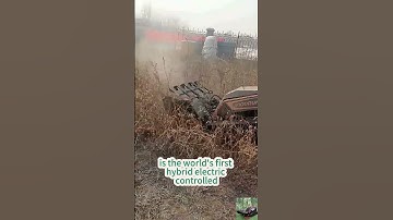 Radio controlled tracked tool transporter China manufacturer factory distributor#roboticmower