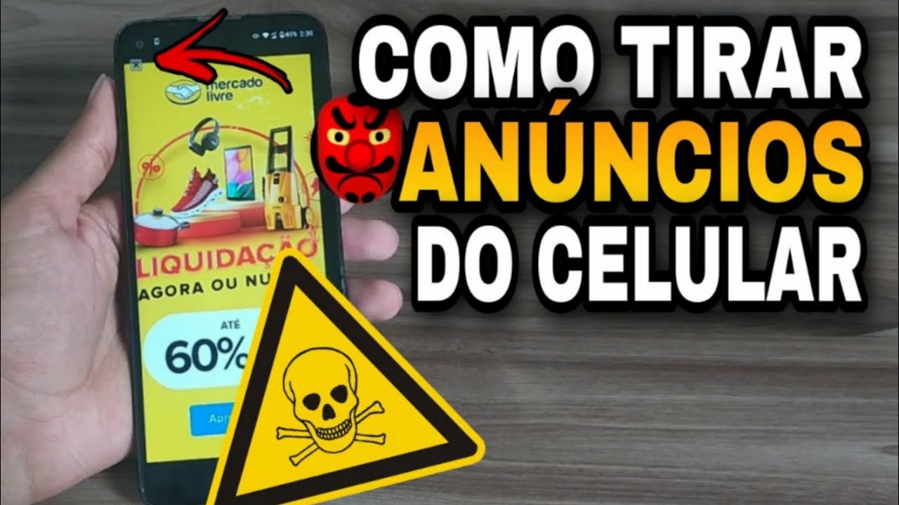 COMO TIRAR ANÚNCIOS E PROPAGANDAS APARECENDO NO CELULAR ANDROID DO NADA ...