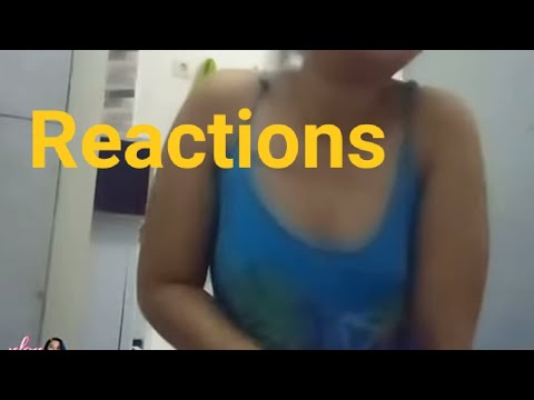 reactions// cuci baju sampe kelihatan atasannya. dasternya