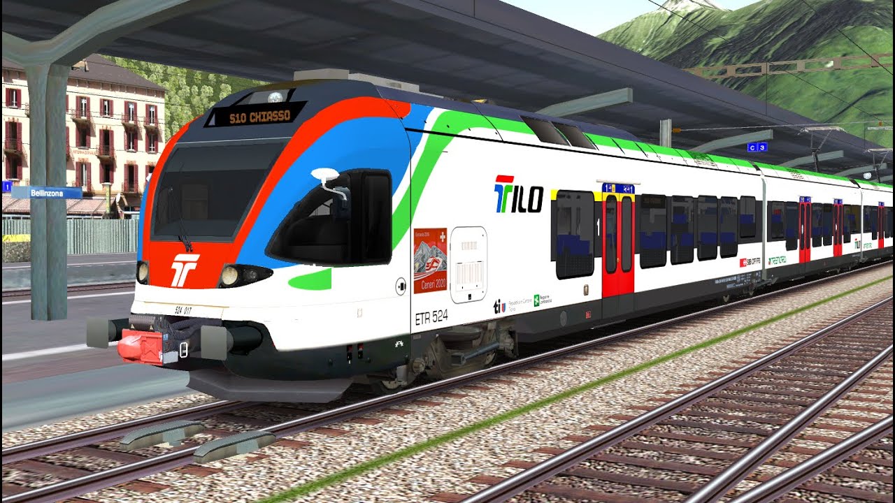Open Rails Sbb Open Rails SBB. Doppel-Flirt TILO/SOB nach Locarno. - YouTube