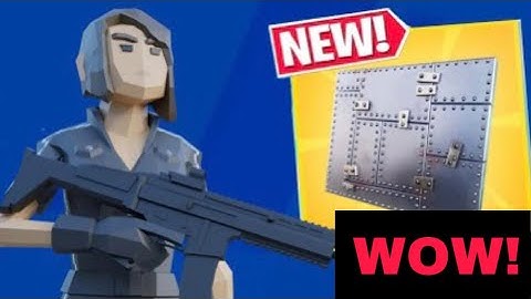 How to get the[NEW! Armoured wall in[1v1.LOL]