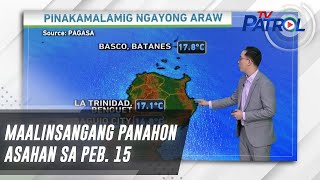 Maalinsangang panahon asahan sa Peb. 15 | TV Patrol Resimi