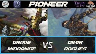 Grixis Midrange VS Dimir Rogues   [MTG Pioneer Round 2]