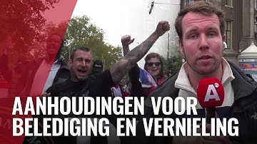 Zo ontspoorde het anti-immigratie-protest
