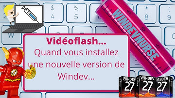 101.TUTO WINDEV quand on update sa version actuelle vers la version supérieure...