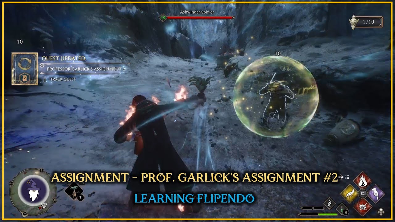 Professor Garlick's Assignment 2 Walkthrough - Assignments - Side Quests, Hogwarts  Legacy