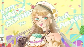 AIA'S 2ND BIRTHDAY COUNTDOWN! #AIADAY2024 【NIJISANJI EN | Aia Amare 】