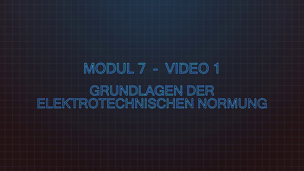 [ESAUS2] Grundlagen der elektrotechnischen Normung YouTube