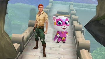 Temple Run 2 VS Talking Tom Hero Dash - Gameplay Walkthrough - Guy Dangerous VS Super Angela
