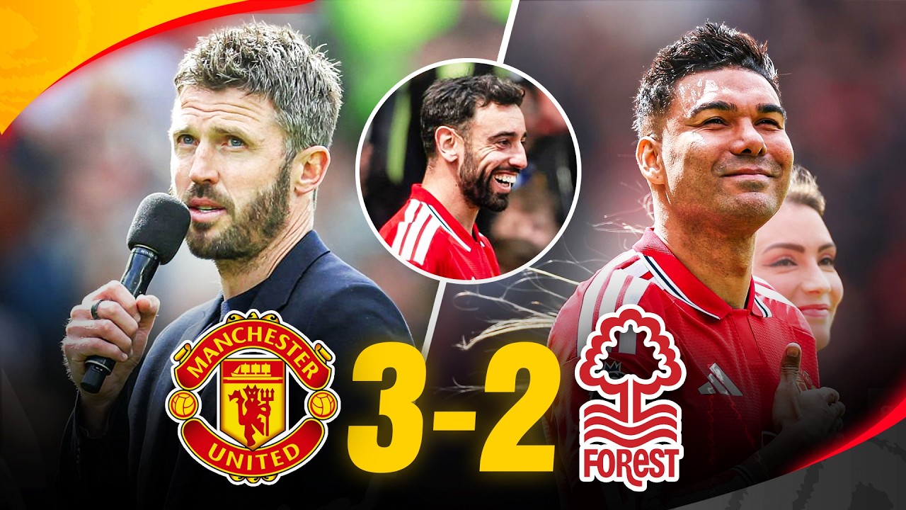 INCREDIBLE BRUNO RECORD + OBRIGADO CASEMIRO! | MAN UTD 3-2 FOREST