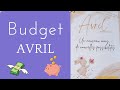  budget avril  2024  budget zero  enveloppe budgetaire  remplissage  epargne  budget