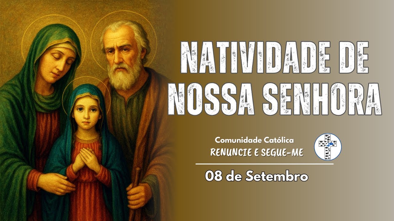 08/09 - NATIVITY OF OUR LADY - Birth of the Virgin Mary - Immaculate Conception #saintoftheday