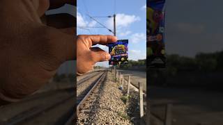 Train vs Choeo #shorts #train #railway #candy #viral #jelly #indianrailways #eyes 🍬🍬🍬👀🍭