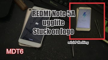 redmi note 5a ugglite stuck logo restart flashing fix