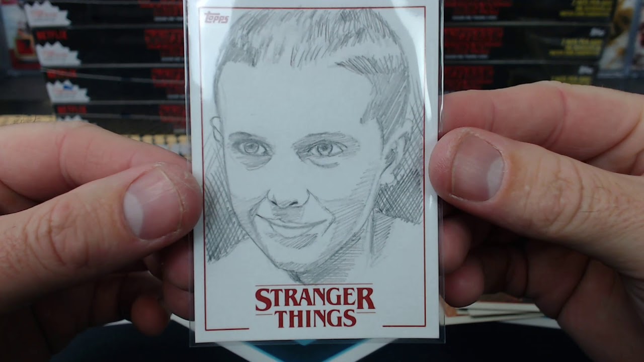 2018 Topps Stranger Things Trading Cards 12 Box Case Break 1 YouTube