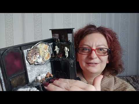 Румбокс. Миниатюра ручной работы 1:12