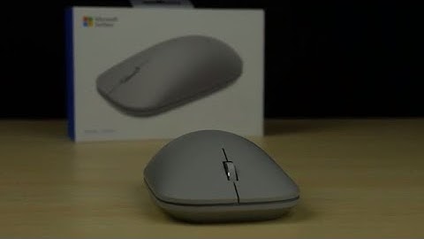 Clavier et souris Microsoft Surface Test blogueur