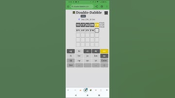 Wordle with paired-up letters! (Double-dabble puzzle for 26 Oct 24) #wordgames