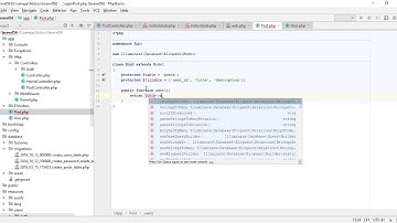 Laravel 5.6 Tutorial: Laravel Get data with belongsTo Relationship