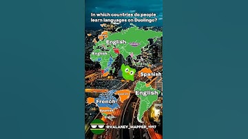 In which countries do people learn languages ​​on Duolingo?