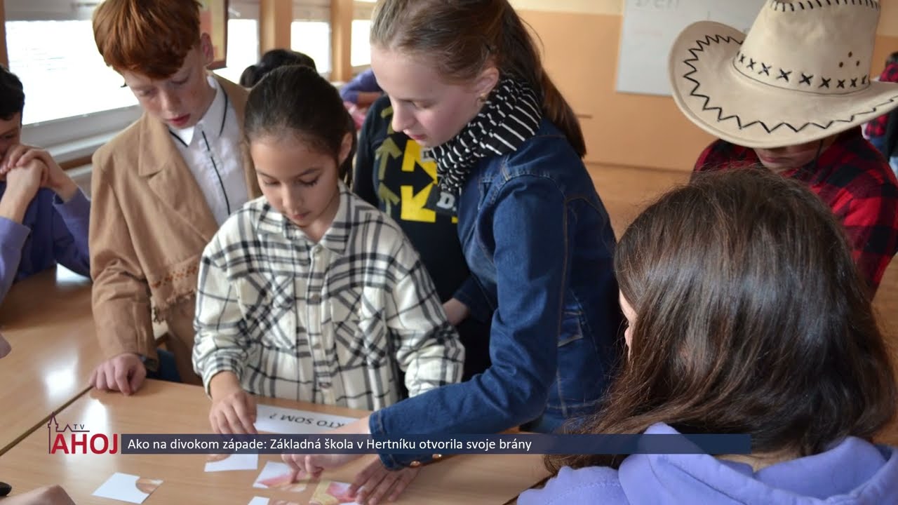 Ako na divokom západe: ZŠ v Hertníku otvorila svoje brány