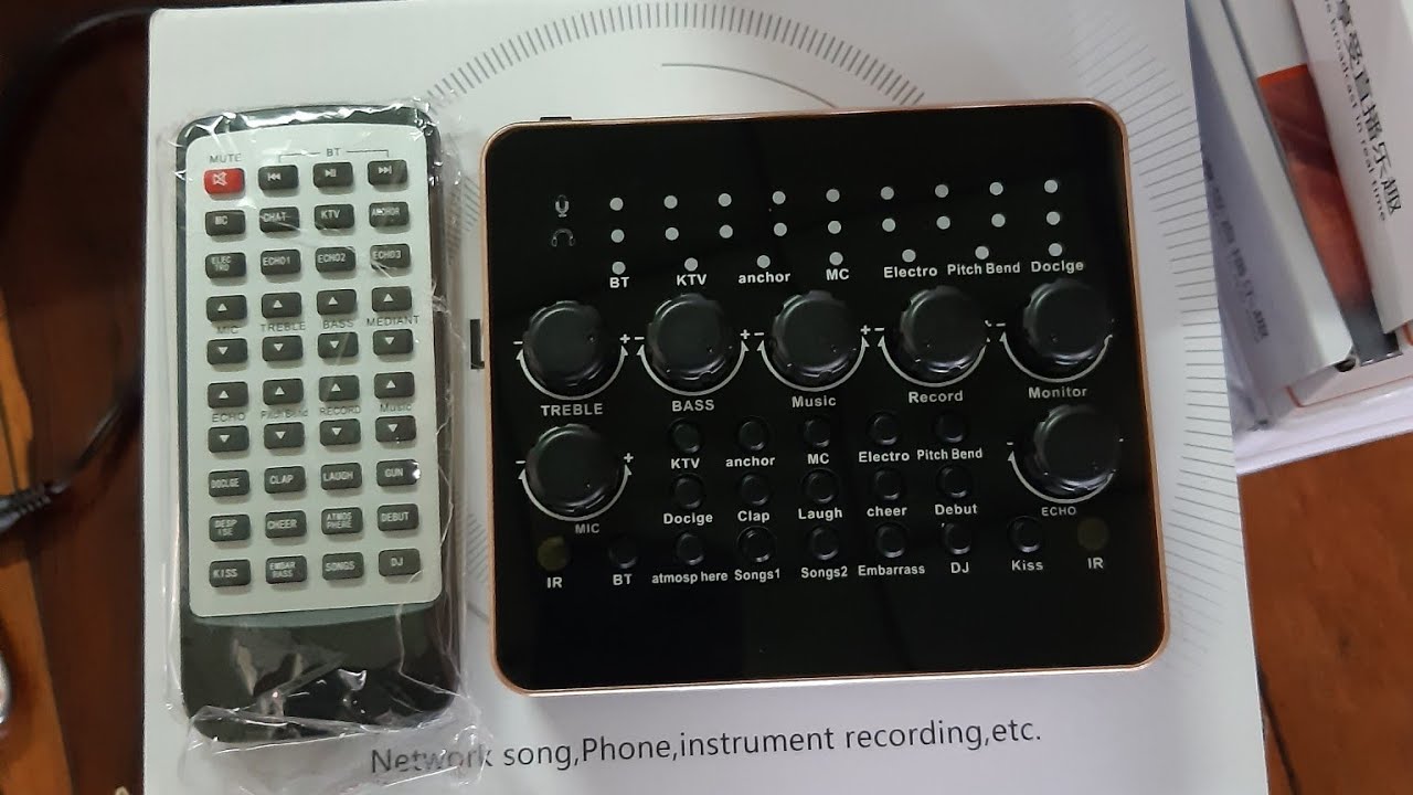 V10 live sound card โทร.094 0544 696 เก็บเงินปลายทาง ส่งฟรี YouTube