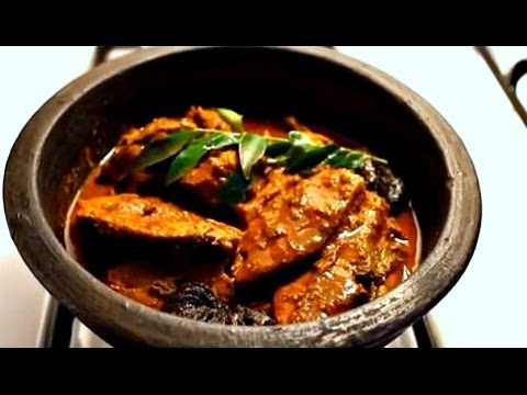 How To Make Kerala Fish Curry Video Recipe Kottayam Meen Curry-11-08-2015