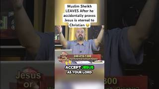 Muslim Sheikh Leaves After He Proves To Christian Jesus Is Eternal samshamoun christian muslim