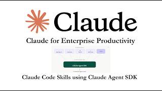 Claude Code Skills Using Claude Agent SDK