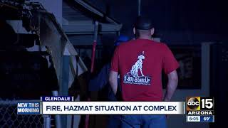 Apartment fire breaks out, explosion may have sparked it