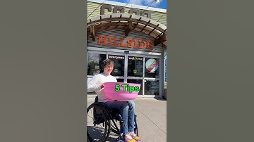 5 tips for grocery shopping as a wheelchair user!