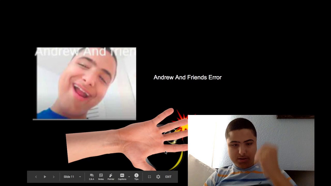 I Got A Andrew And Friends Error - YouTube