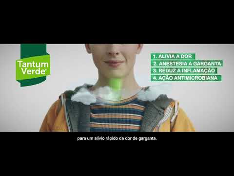 Vídeo: Tantum Verde - Instrução, Aplicativo Para Crianças, Preço, Spray, Pastilhas