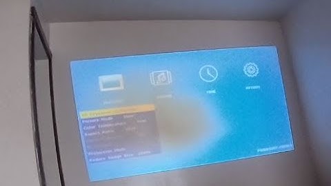 Vankyo V610 1080p projector. major issue with screen burn! M8