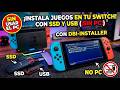 COMO INSTALLAR JUEGOS CON DBI-installer USANDO UNA SSD Y UN USB SIN NECESIDAD DE UN ORDENADOR