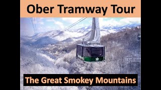 Ober Tramway Gatlinburg Tennessee complete tour |  View of the Great Smokey Mountains