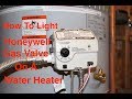 How To Light AO Smith Water Heater With Honeywell Gas Valve