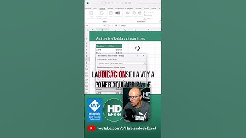 🔄 ACTUALIZAR TABLAS DINÁMICAS AUTOMÁTICAMENTE en EXCEL con esta NUEVA OPCIÓN