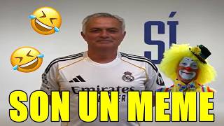 ¡RIDÍCULO MUNDIAL! | VÍDEO DE MOURINHO CON EL MADRID HECHO CON IA🤣🤣🤣| LA DESESPERACIÓN DE FLORENTINO