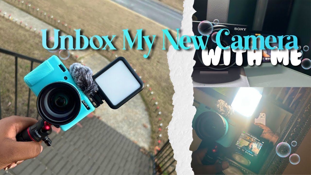 Unbox My Sony Zv-1F With Me | Jada.Symone