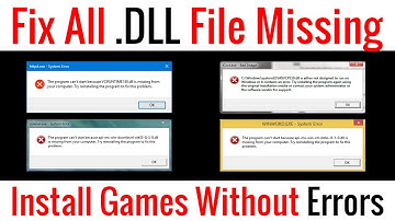 How To Fix All .DLL Files Missing Errors On Windows 10/8/7 || Complete Guide in Hindi/Urdu
