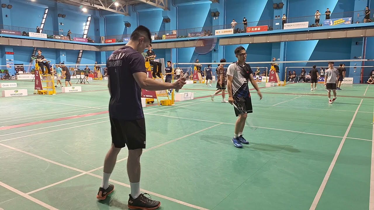 2025成大盃 公開男雙4強 藏龍有番茄 胡晧翔陳柏宇 vs 老頭擺 陳培元劉子齊
