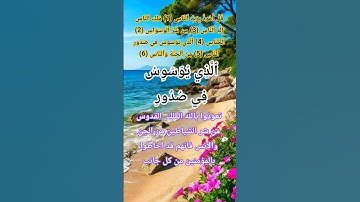 سورة الناس #الله #quran #اكسبلور #المصحف #live #usa #حالات_واتس #لايك #allah #تيك_توك #indian #life