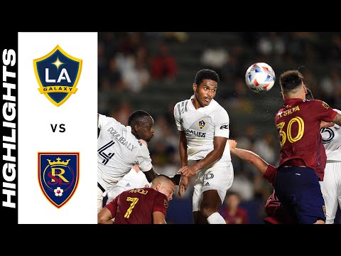 Los Angeles Galaxy Real Salt Lake Goals And Highlights